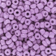 Glas rocailles kralen 8/0 (3mm) Lilac purple